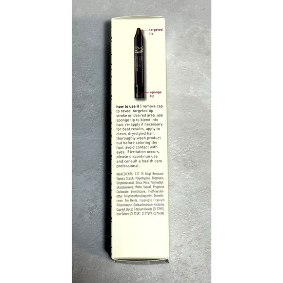 New Style Edit Root Cover Up Cream to Powder Stick Light Brown 3.1 g - Picture 5 of 5